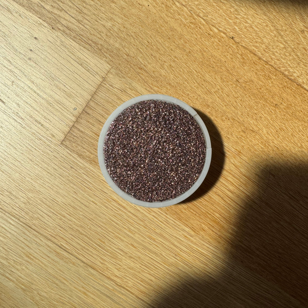 Glitter Pouch Dose – Braun